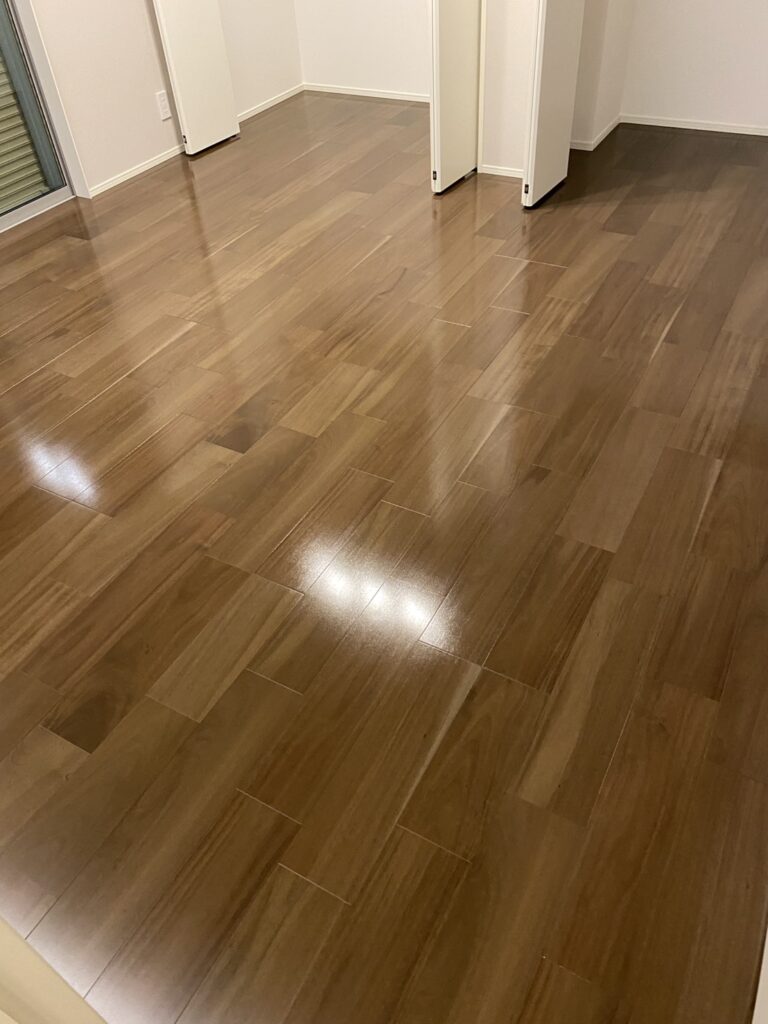 横浜市南区のフロアコーティング施工事例｜新築戸建て×シリコンコーティング+水回り｜シティネット