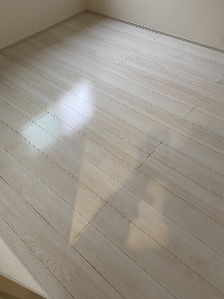 府中市のフロアコーティング施工事例｜新築戸建て×シリコンコーティング＋水回り｜ファーストデザイン