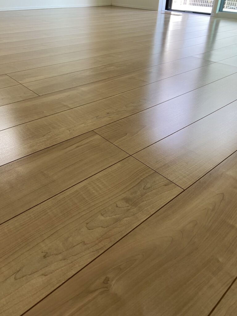 さいたま市岩槻区のフロアコーティング施工事例｜新築戸建て×ガラスコーティング＋水回り｜アイディホーム