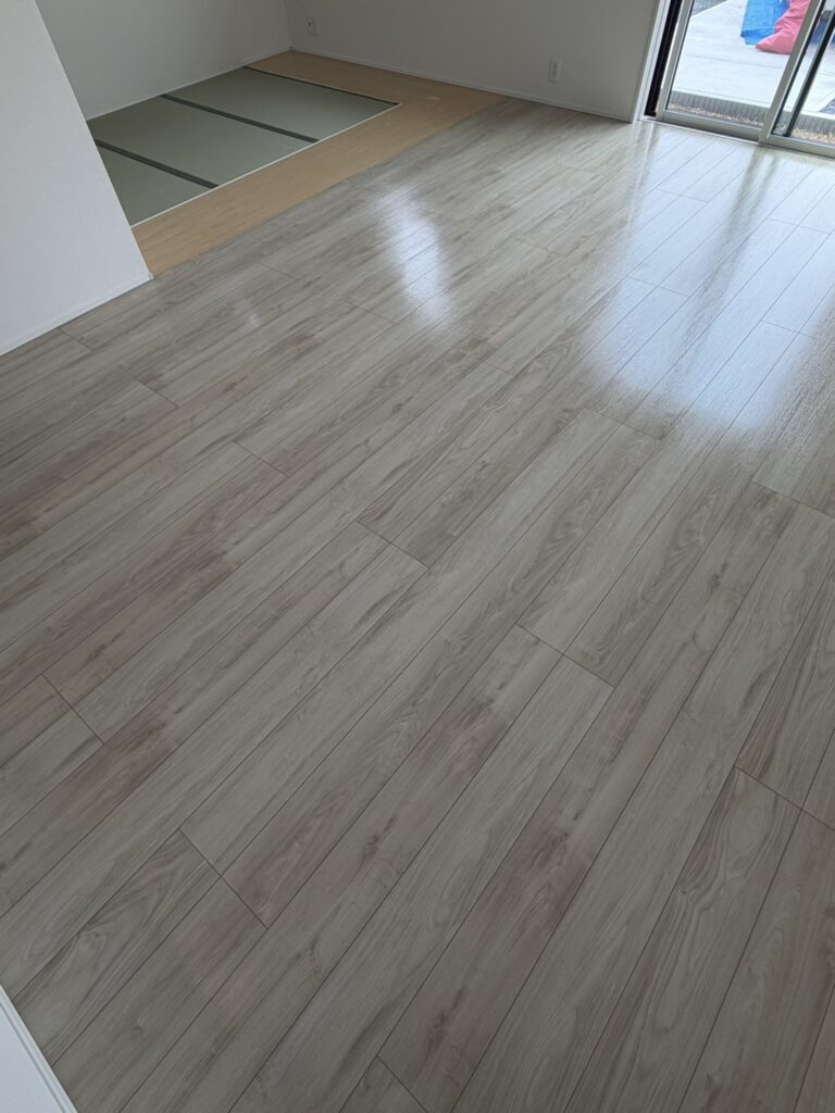 市原市のフロアコーティング施工事例｜新築戸建て×ガラスコーティング＋水回りコーティング｜アイディホーム