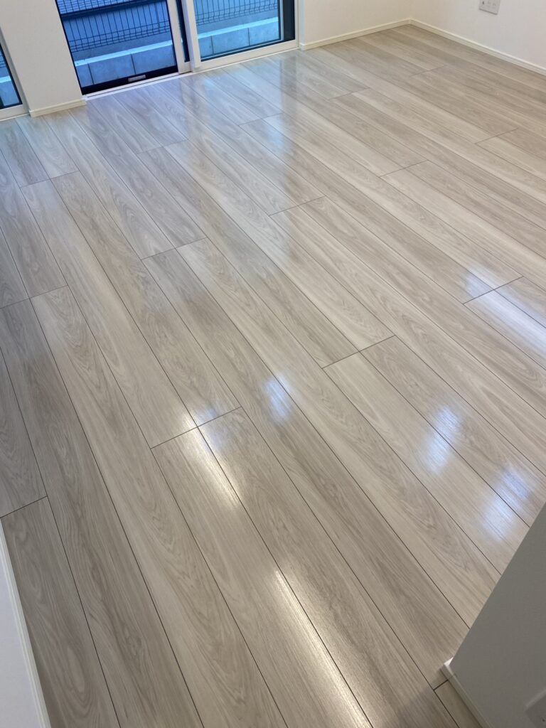 千葉市緑区のフロアコーティング施工事例｜新築戸建て×ドッググリップコート＋防カビ｜セナリオハウス
