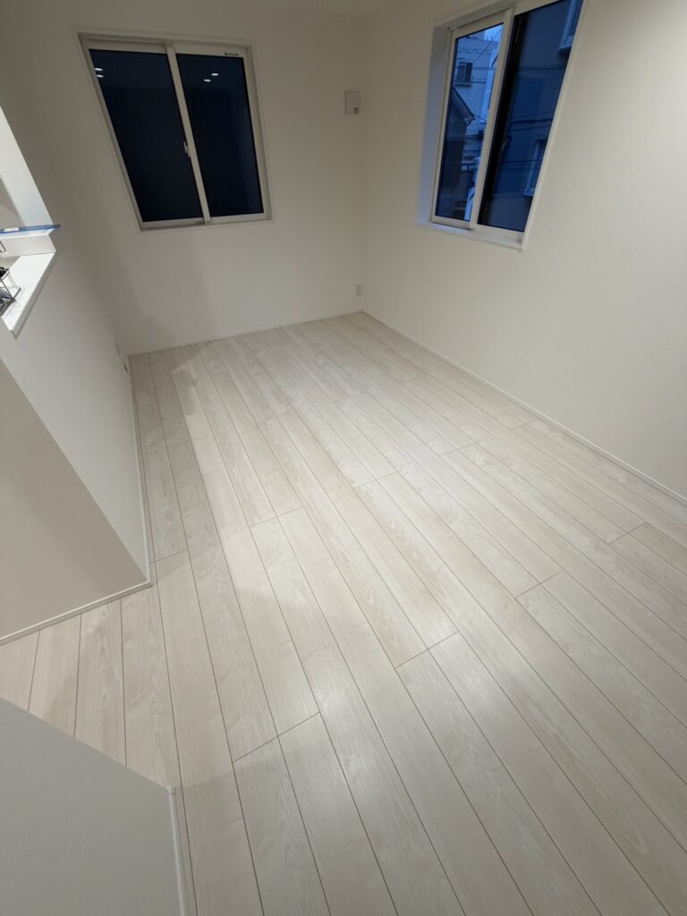 大田区のフロアコーティング施工事例｜新築戸建て×ガラスコーティング＋水回りコーティング｜オープンハウス